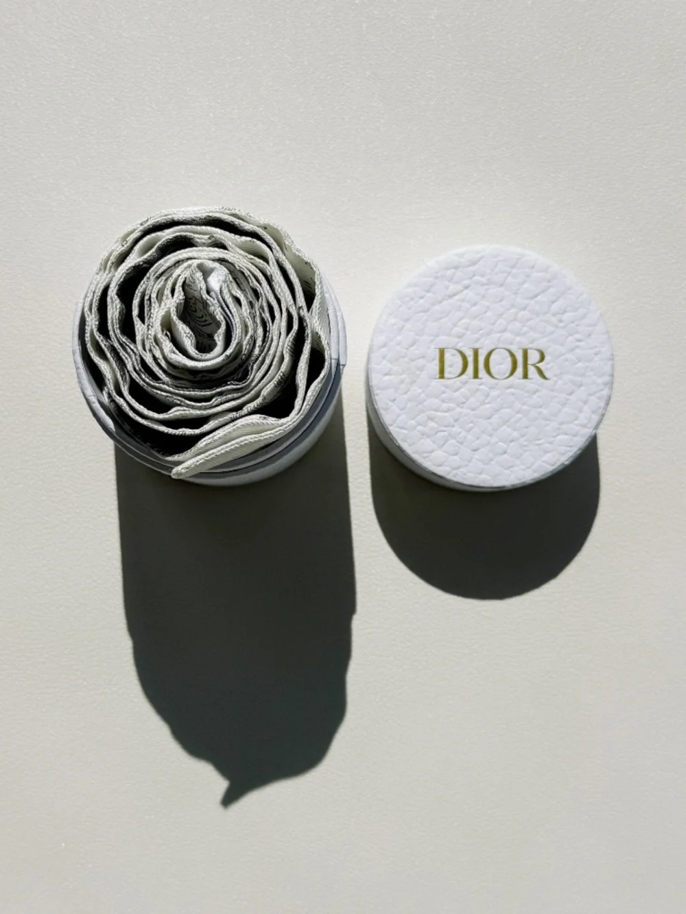 Dior ABCDior Hiver Mitzah Silk Twill Scarf